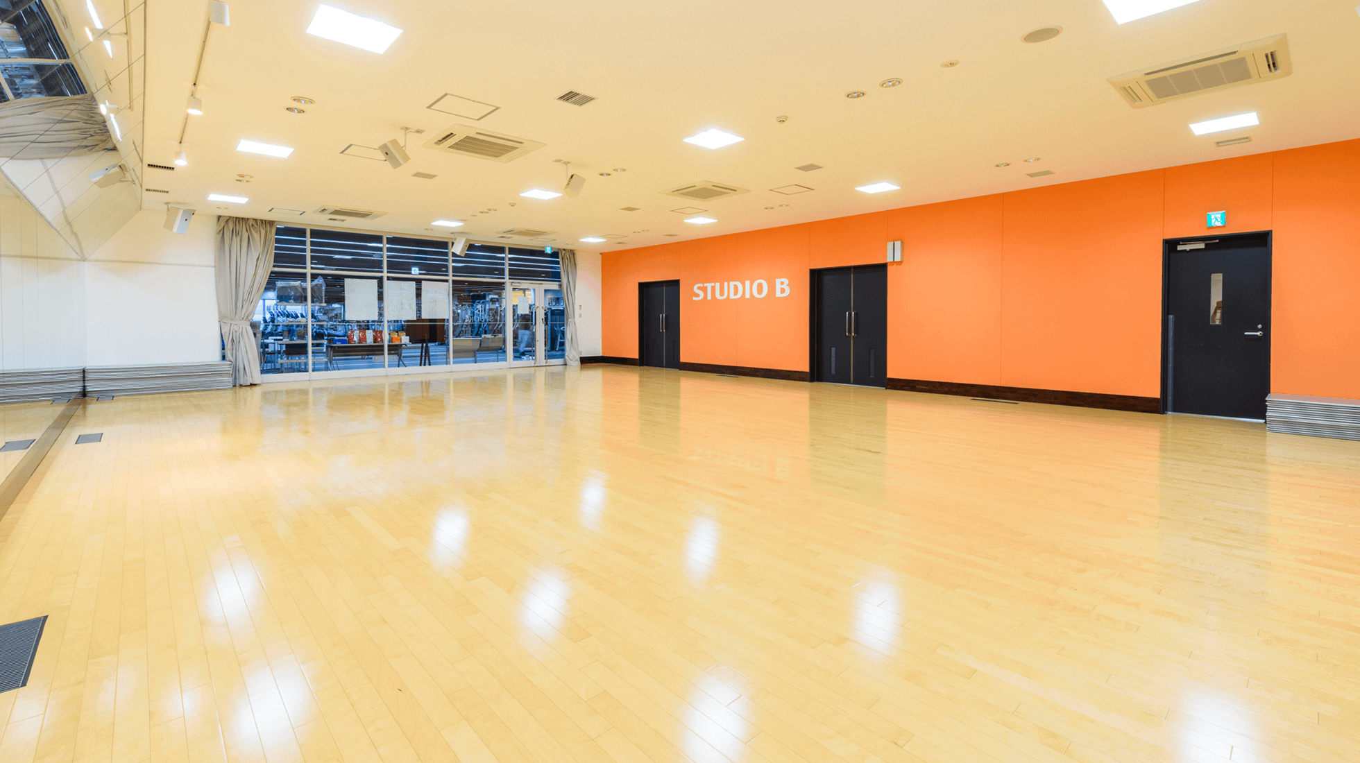 メガロス浜松市野店のスタジオ