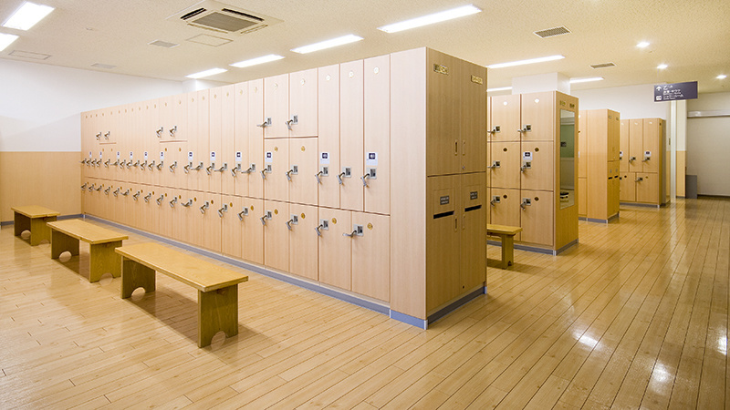 ティップネス浜松葵東ロッカールーム